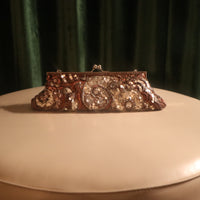 Antique Bloom Sequined and Beaded Bag