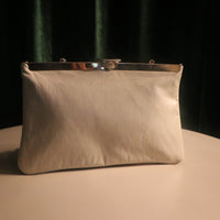 Walking on Egg Shells Envelope Clamp Clutch