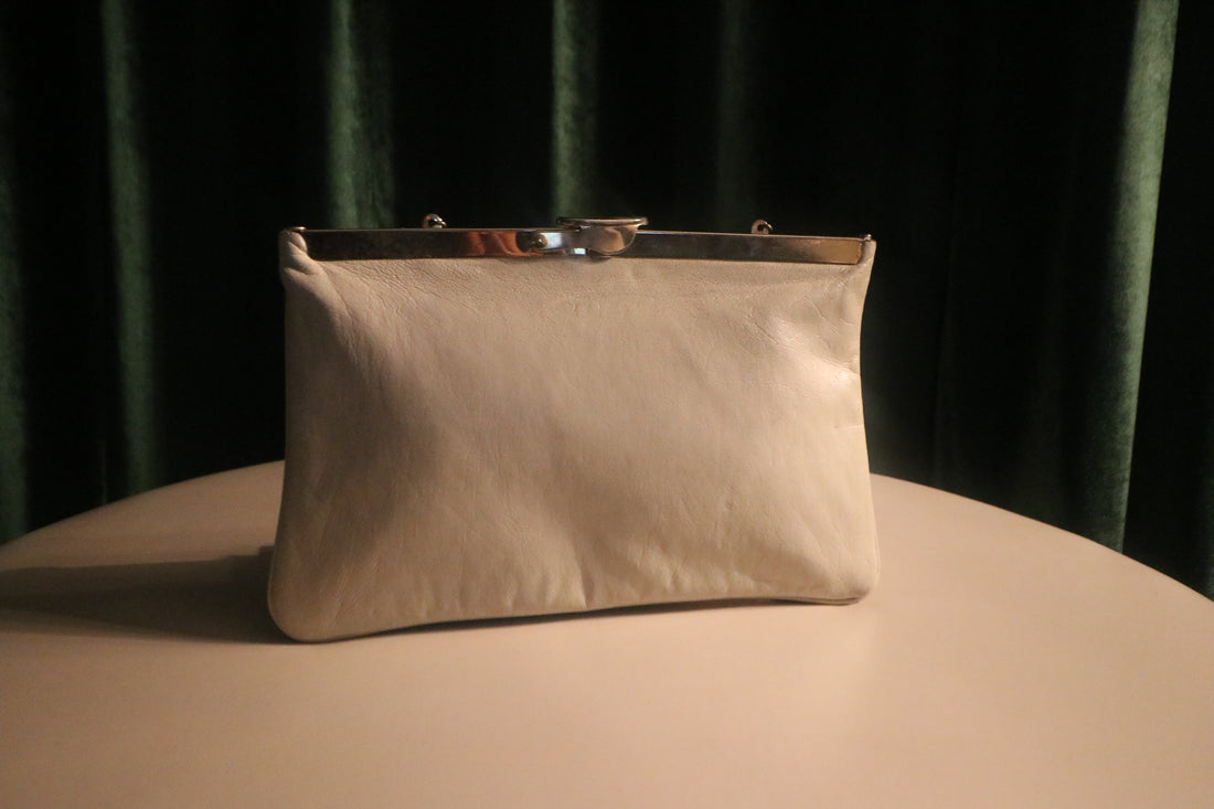 Walking on Egg Shells Envelope Clamp Clutch